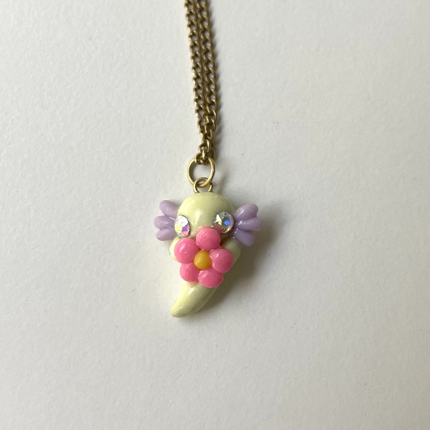 Pixie Axolotl Necklace