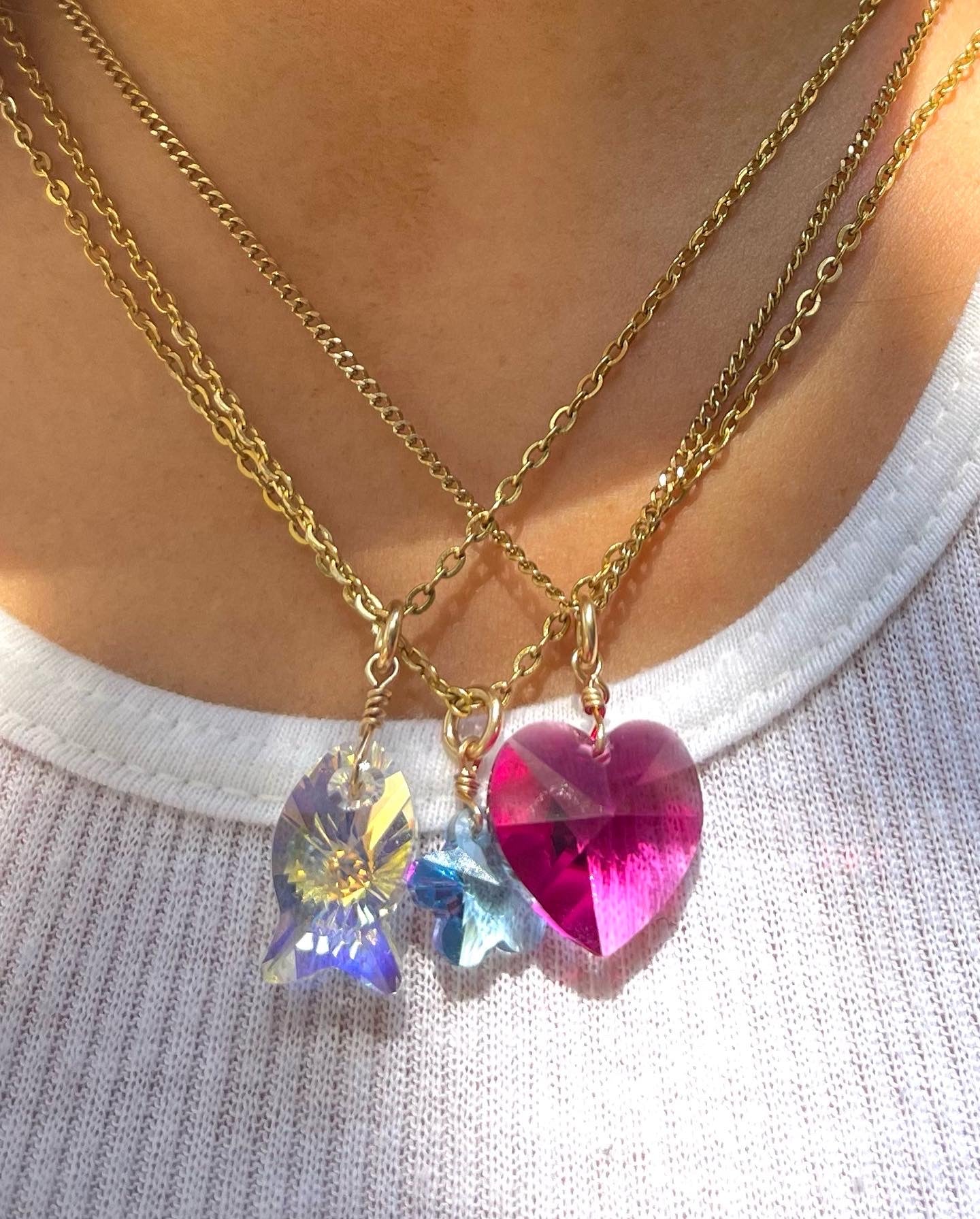 Swarovski Crystal Pendant Necklace