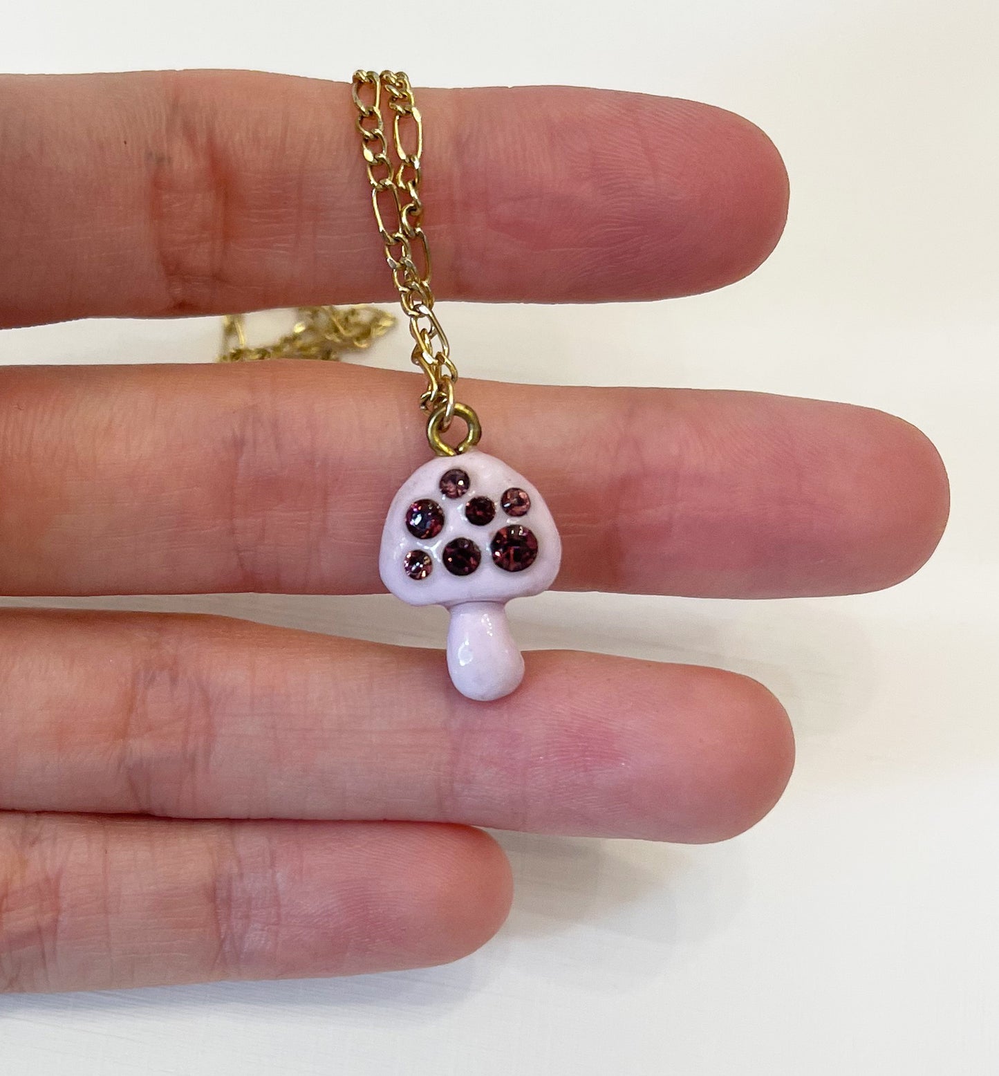 Lavendar Mini Mushroom