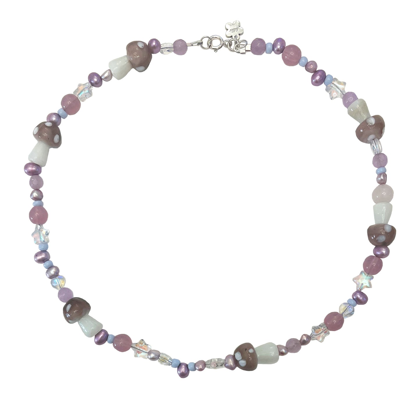 Plum Pearl Necklace