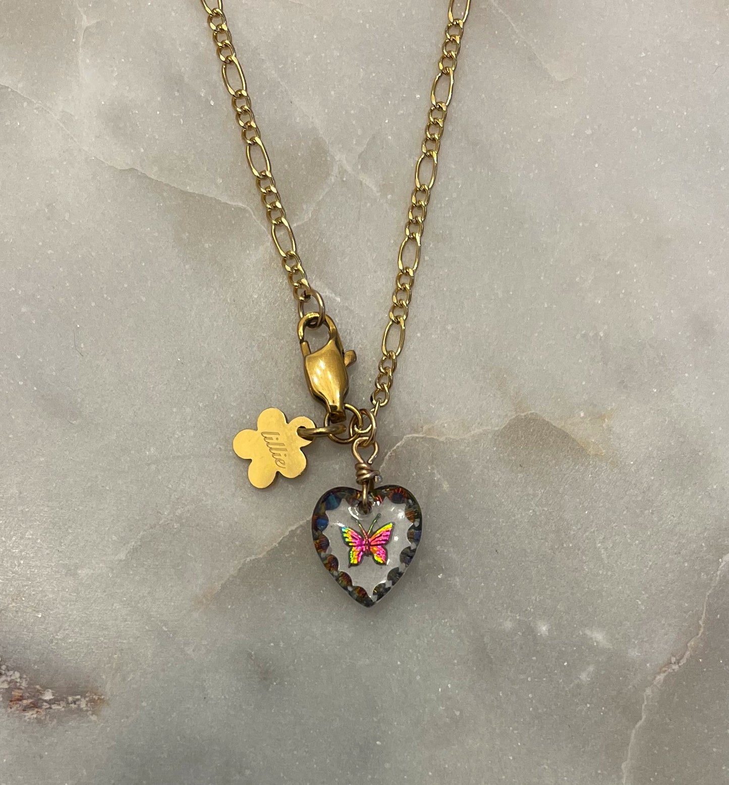Crystal Butterfly Necklace