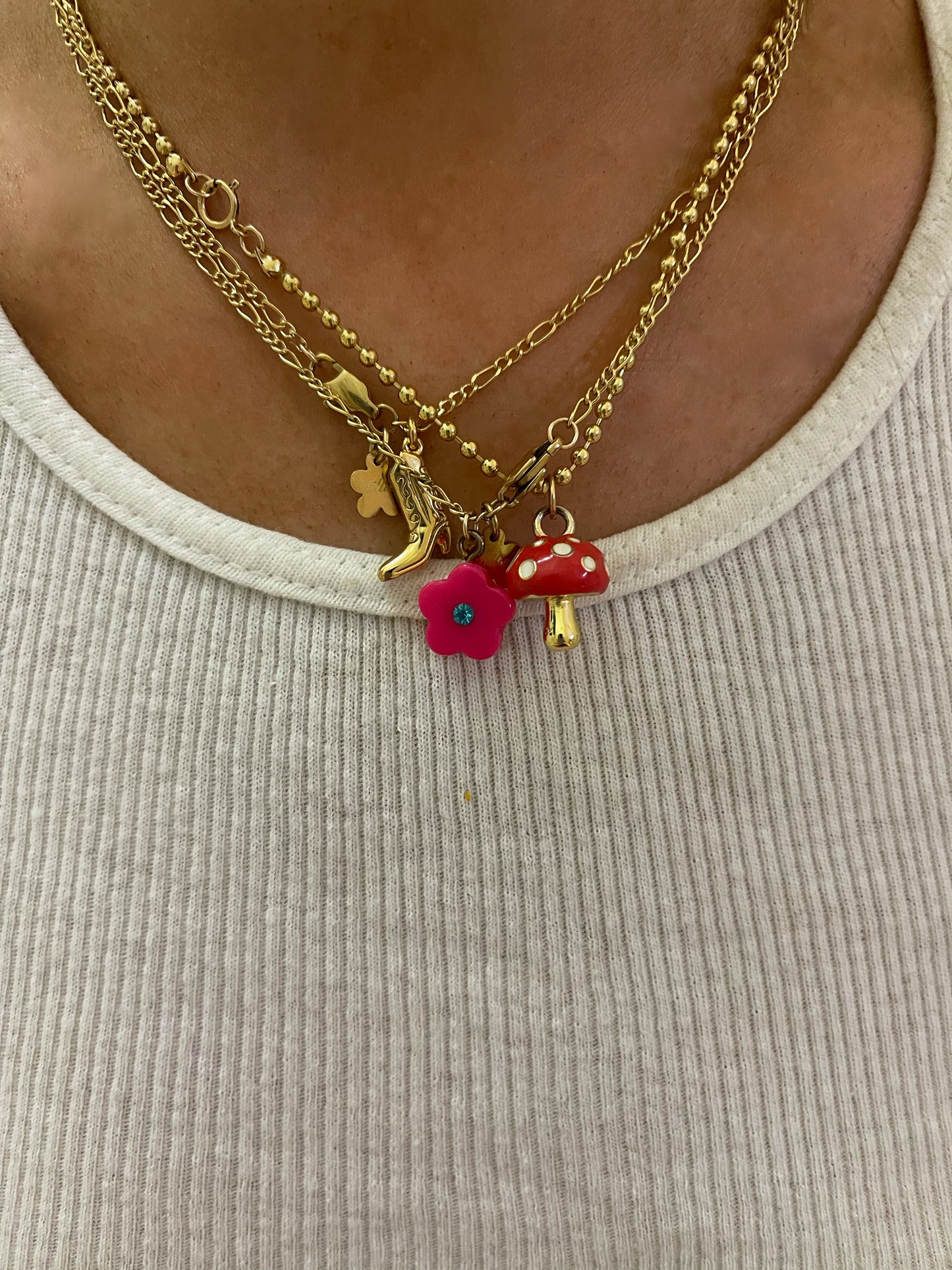 Mushroom Necklace